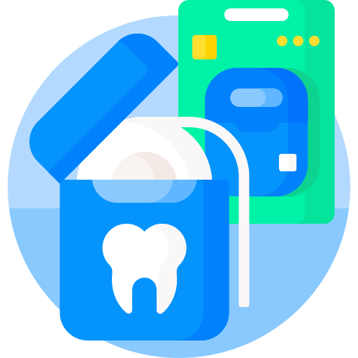 hilo dental icono gratis