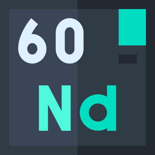 Neodymium free icon