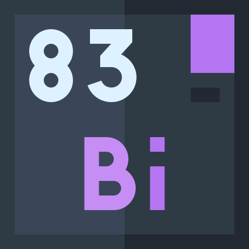 Bismuth free icon Bismuth free icon