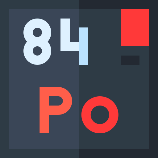 Polonium free icon Polonium free icon