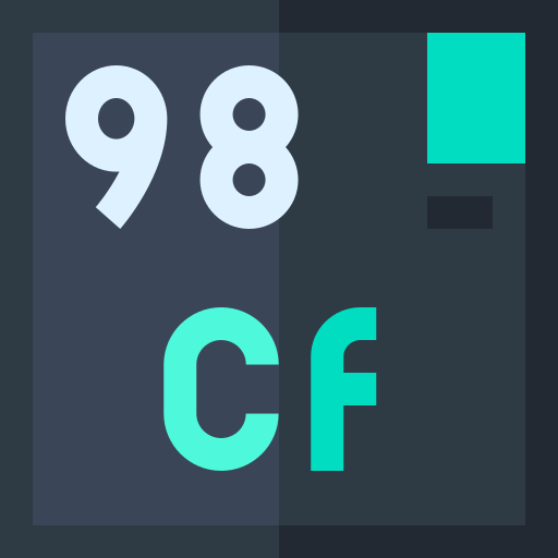 Californium free icon Californium free icon