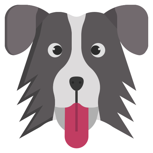 collie icono gratis