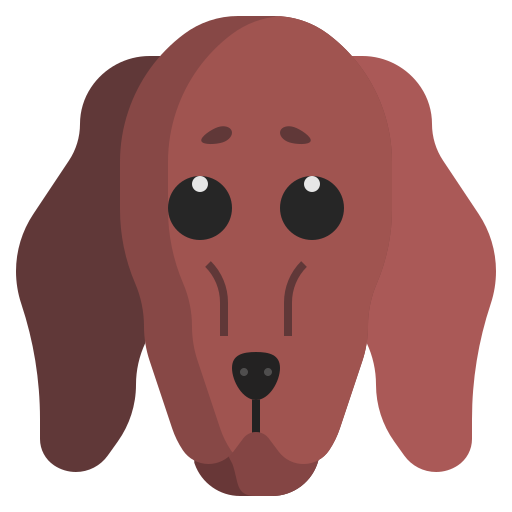 perro tejonero icono gratis