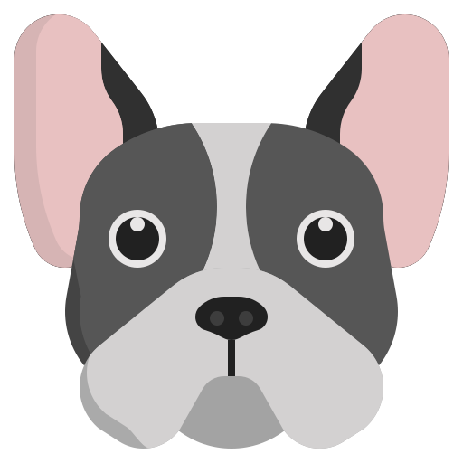 bulldog francés icono gratis