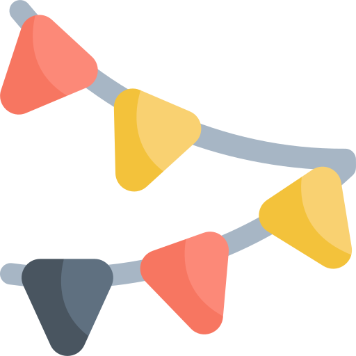 guirnalda icono gratis