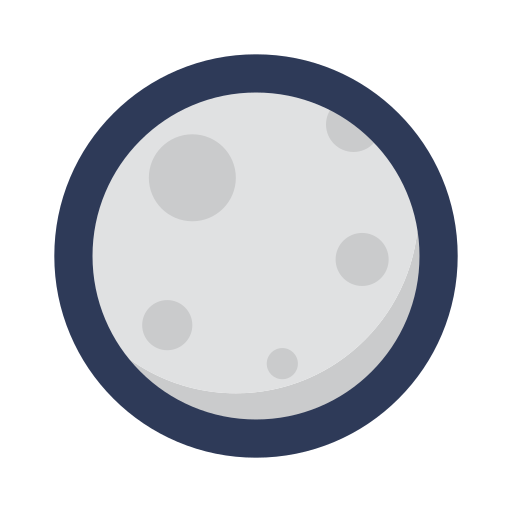 Free Moon Icon - Download in Flat Style