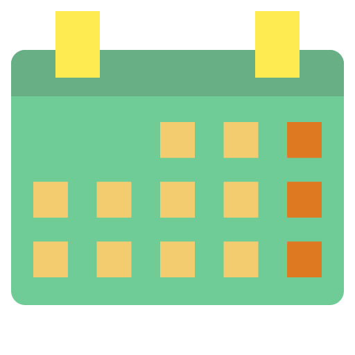 calendario icono gratis