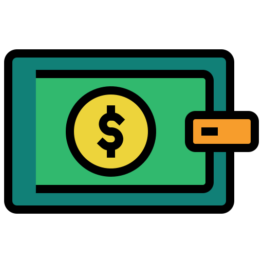 Wallet Generic Outline Color icon