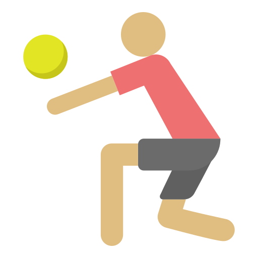 vóleibol icono gratis