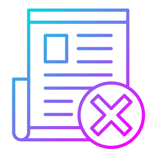 noticias falsas icono gratis