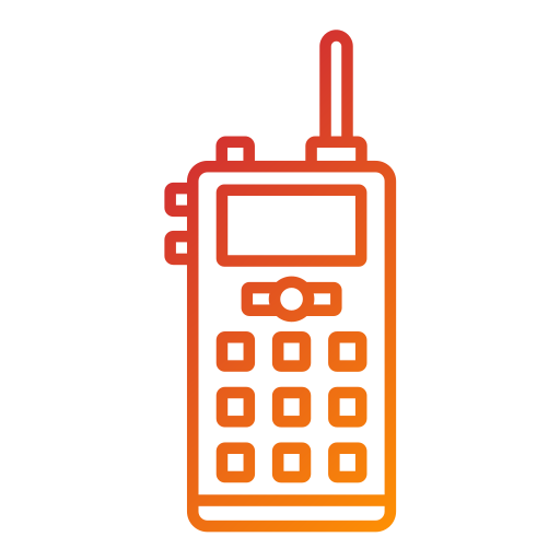 Walkie talkie Generic Gradient icon