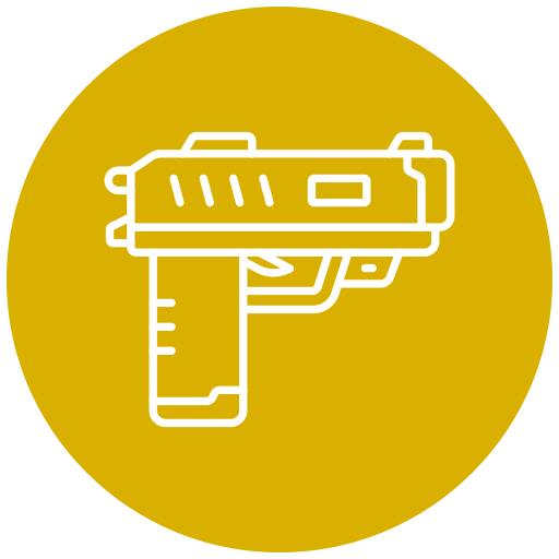 pistola paralizante icono gratis