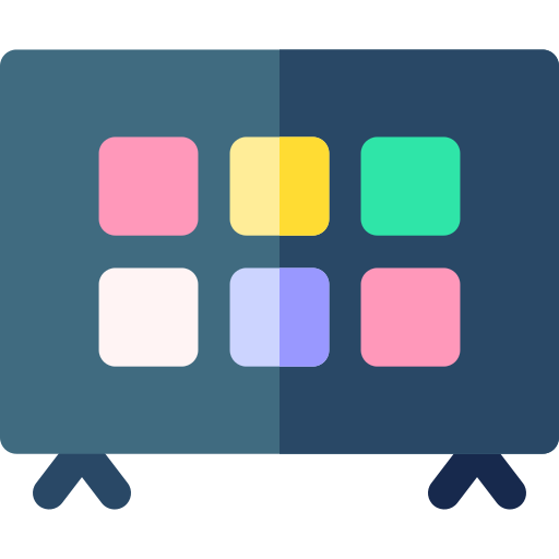 télévision Icône gratuit télévision Icône gratuit