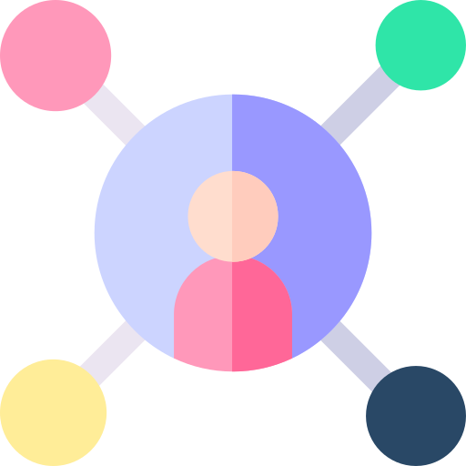 redes sociales icono gratis