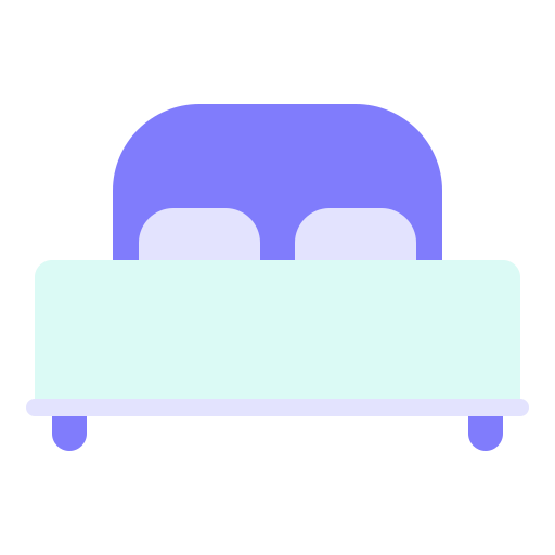 cama matrimonial icono gratis