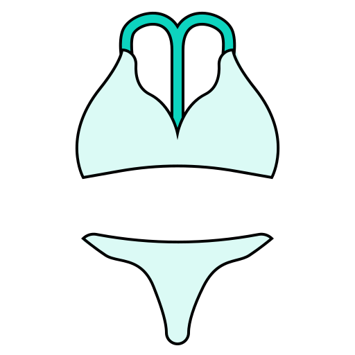 bikini icono gratis