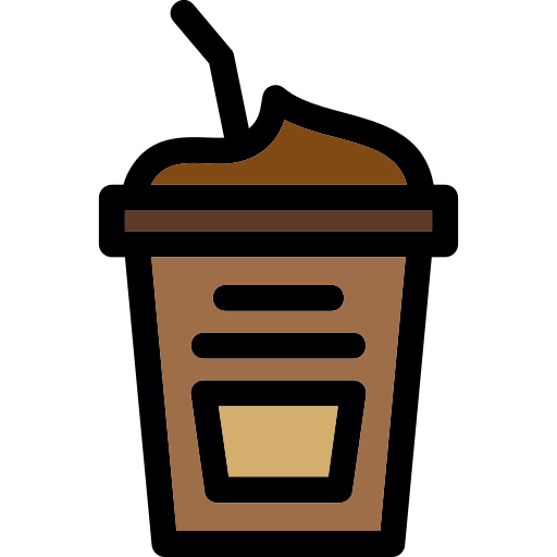 Frappuccino Generic Outline Color icon