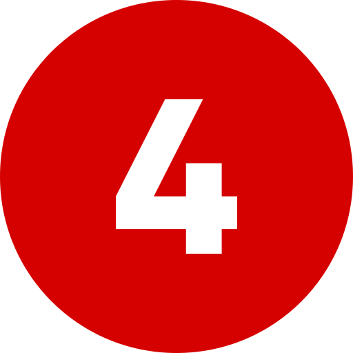 Number 4 Icon