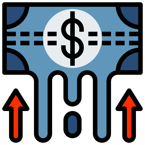 Inflation Generic Outline Color Icon