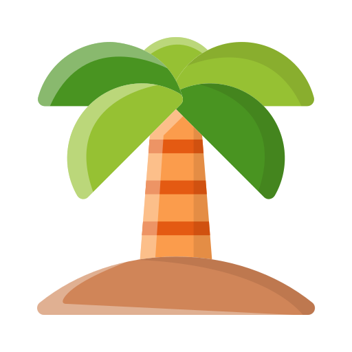 palmera icono gratis