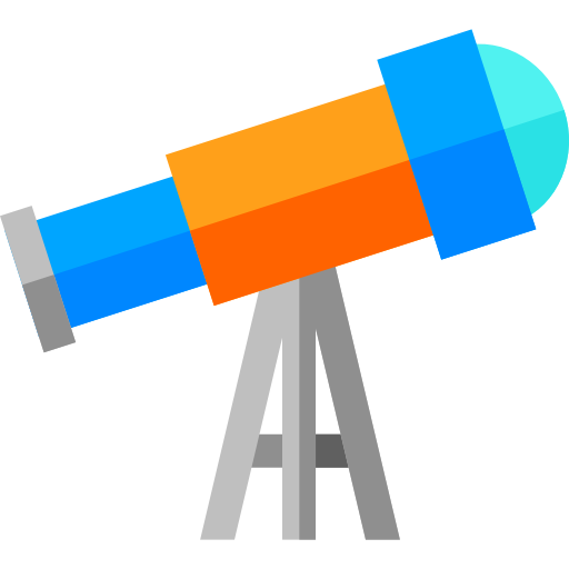 Telescope free icon