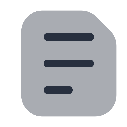 Document Generic Grey Icon