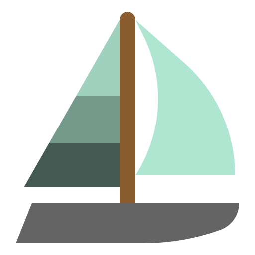 Sailboat Generic Flat icon