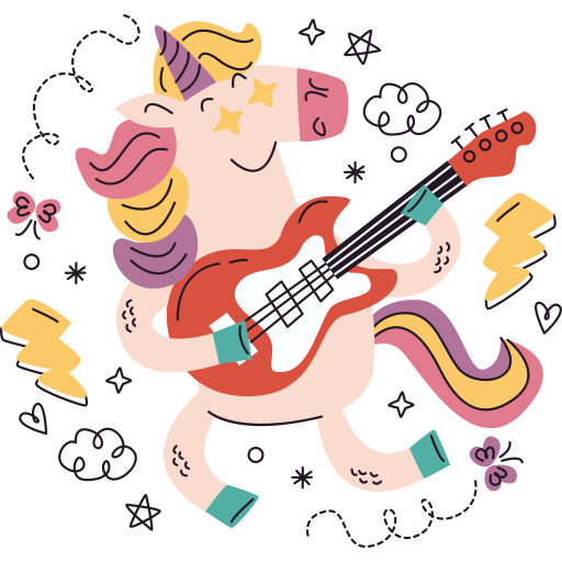 unicornio gratis sticker