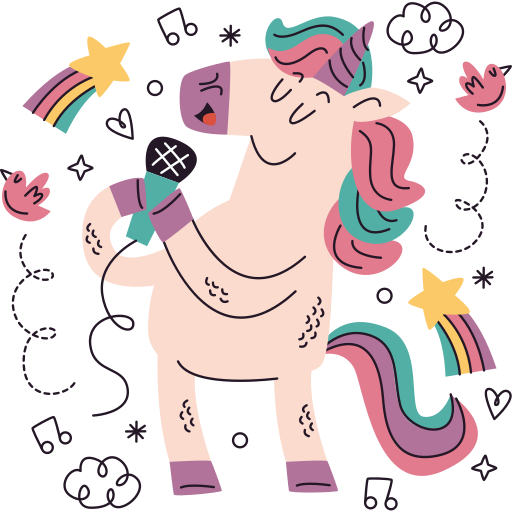 Unicorn free sticker Unicorn free sticker