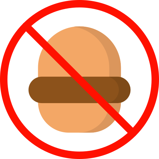 No Fast Food Generic Flat Icon