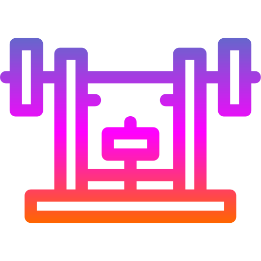 Bench press free icon