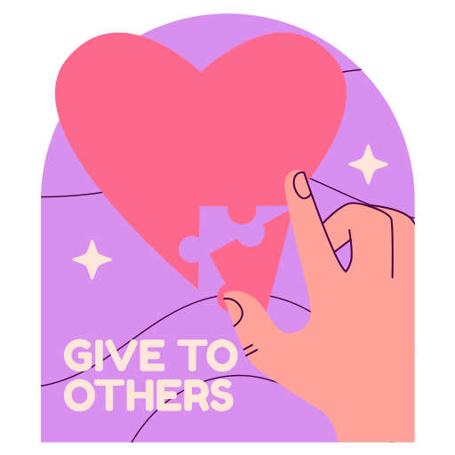 charité gratuit sticker