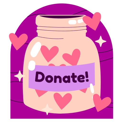 charité gratuit sticker