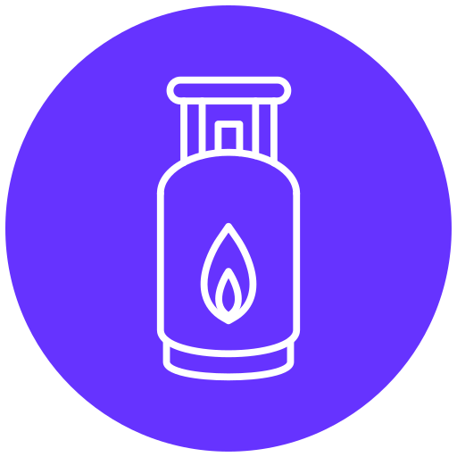 Gas cylinder free icon Gas cylinder free icon