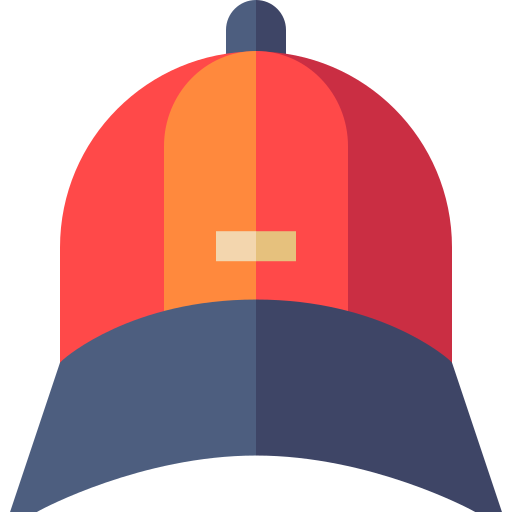 Cap Basic Straight Flat icon