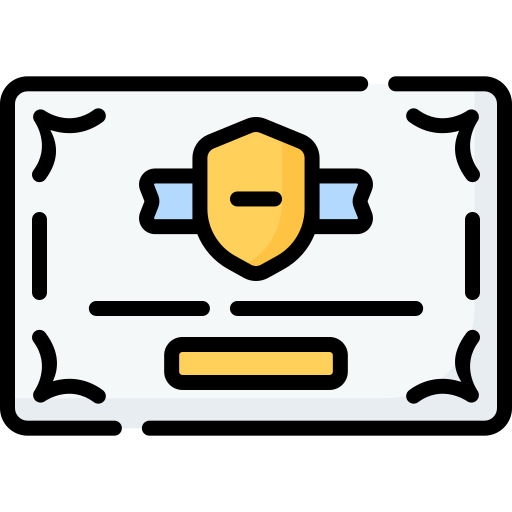Certificate free icon Certificate free icon