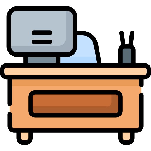 Desk Special Lineal color icon