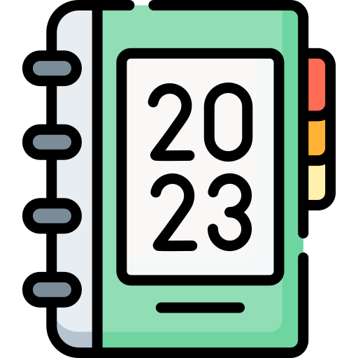 agenda icono gratis