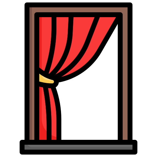 Curtains free icon