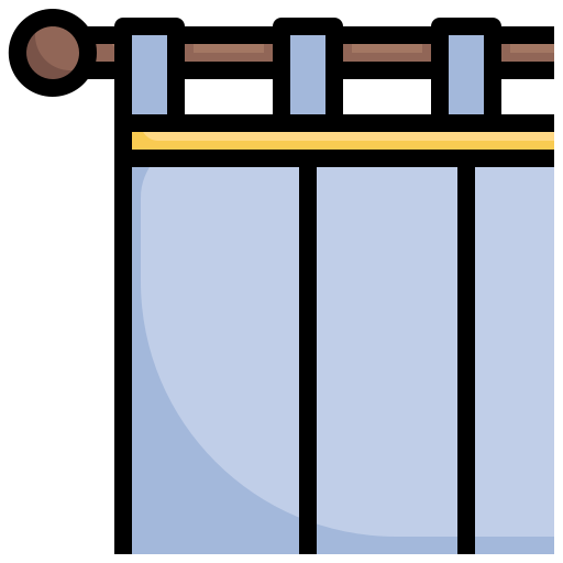 cortinas icono gratis