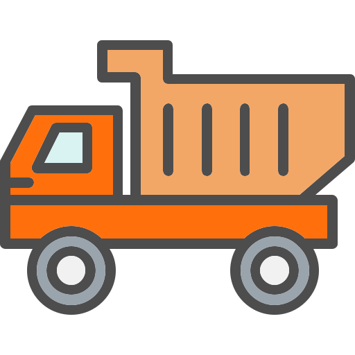 Dumper truck Generic Outline Color icon