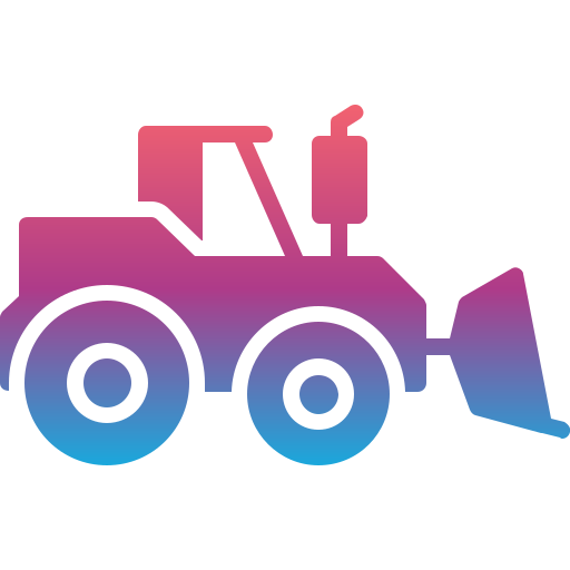 bulldozer Icône gratuit bulldozer Icône gratuit