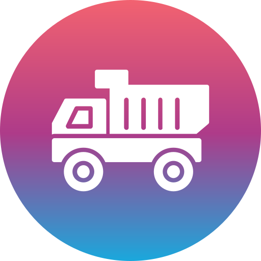 camion benne Icône gratuit