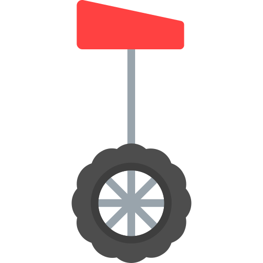 Unicycle free icon Unicycle free icon