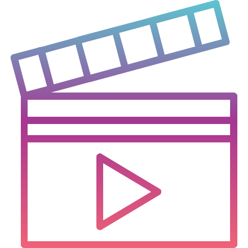 Clapperboard Generic Gradient icon