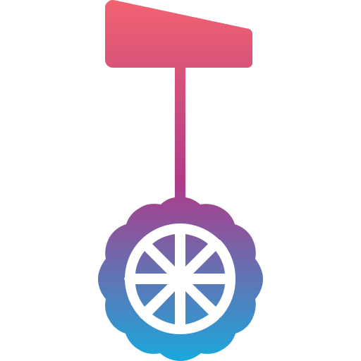 Unicycle free icon