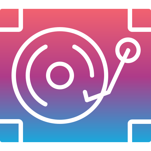 Turntable free icon Turntable free icon