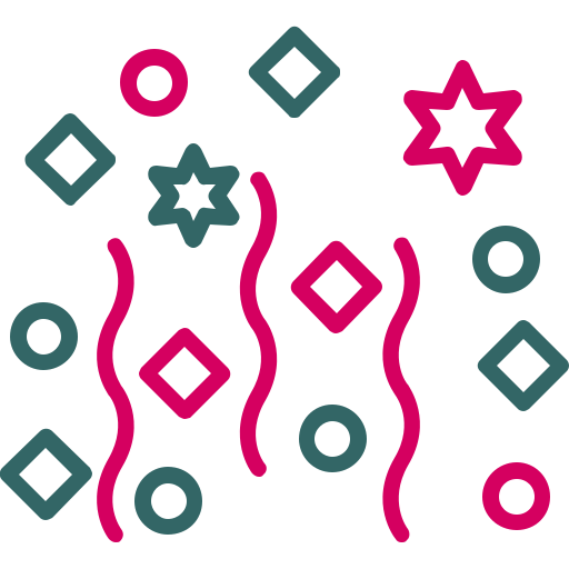 Confetti free icon