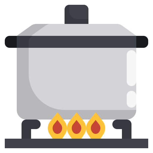 Cooking Pot Generic Flat Icon