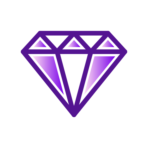 Diamond Generic Lineal Color Gradient Icon